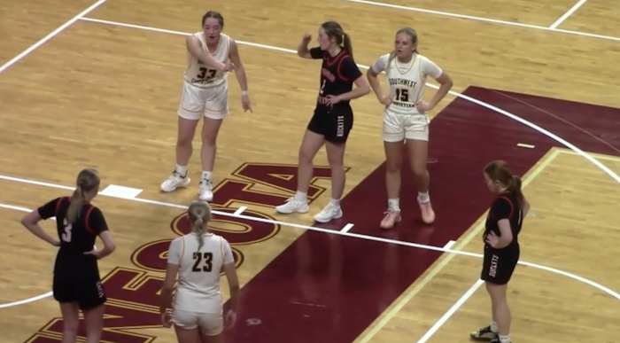 A view of the Class 1A quarterfinal on NSPN.TV between Underwood and Southwest Minnesota Christian.